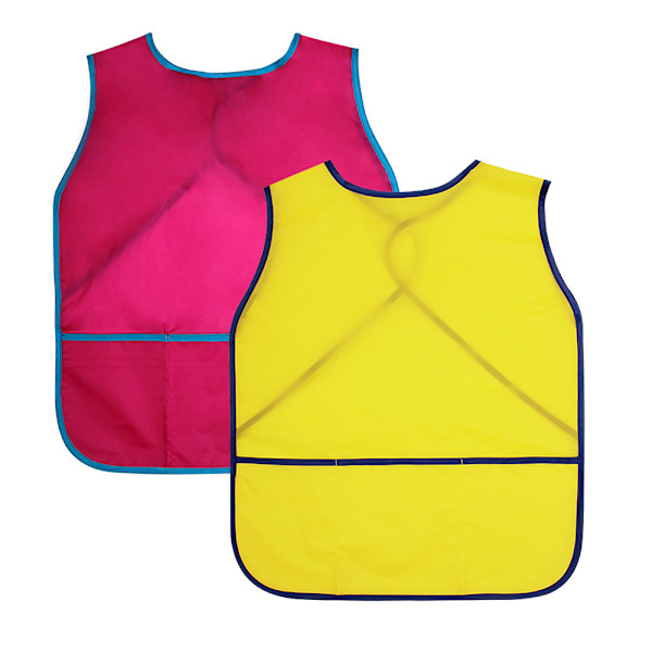 2-delt kunstbluse for barn, kunstnerbluse, vanntett malingsforkle