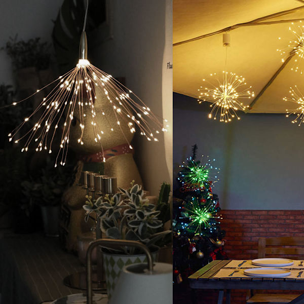 1-pack LED-slingor 8 lägen med fjärrkontroll, Bröllopskap
