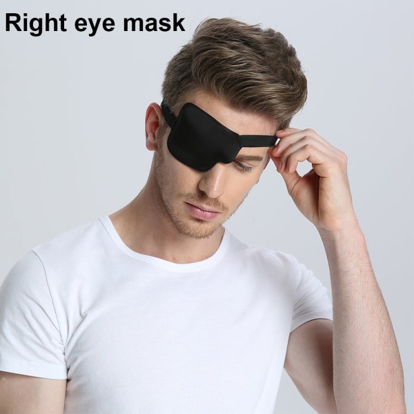 Komfortabel øyelapp med enkelt øyemaske for restitusjon