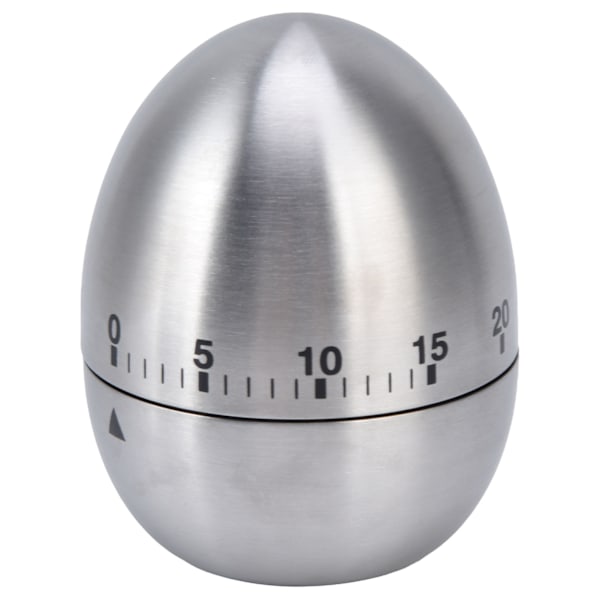 Cooking Timer Egg Shaped Clear Scale Design Manual Mechanical 60 Minutes Kitchen Baking Timing Reminder