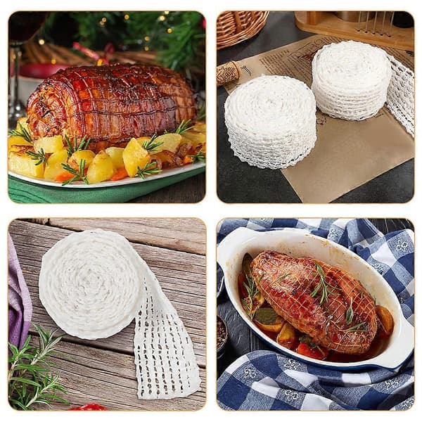 1 Roll Meat Net Meat Rolling Net Roasting Net Meat Net Kitchen Net for Cooking