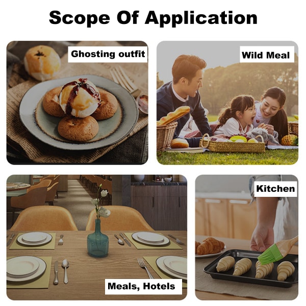 Lær placemats 3 stykker PVC runde isolerende matter Restaurant hotell placemats fargede coasters