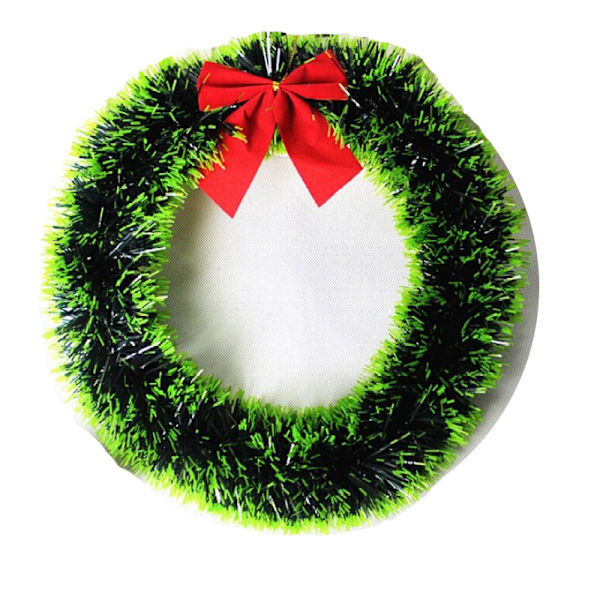 Julkrans, Bowknot Dörrkrans Jul Juldekoration Kra