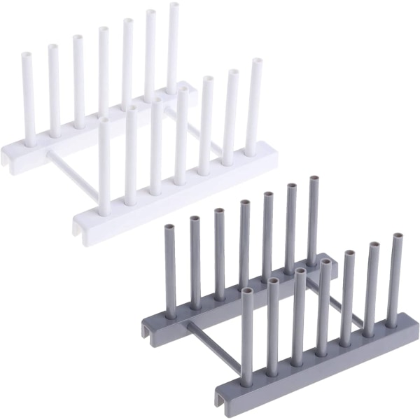 2 Pcs Egouttoir Range Couvercles Égouttoir à Vaisselle en