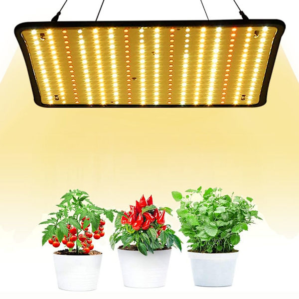 30W 256 LED Kasvilamppu Täyden Spektrin Kasvivalo Sisäkasvien Kasvatuslamppu Auringonvalo Kasvulamppu
