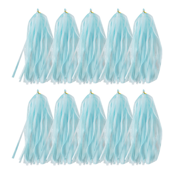 10Bag Paper Tassels Garland Banner - Tissue Paper Tassels for
