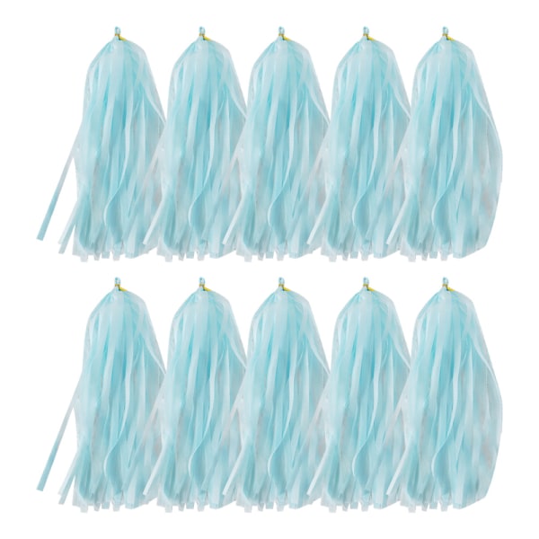 10Bag Papir Dusker Girlander Banner - Silkepapir Dusker for