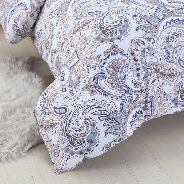 3-delt sengetøysett i moderne stil - Polyester putevar og dynetrekk (King)
