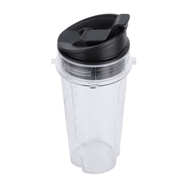 16Oz ersättningskopp Blender Cup Behållare med flipplock Passar för Nutri Ninja Blender Tillbehör