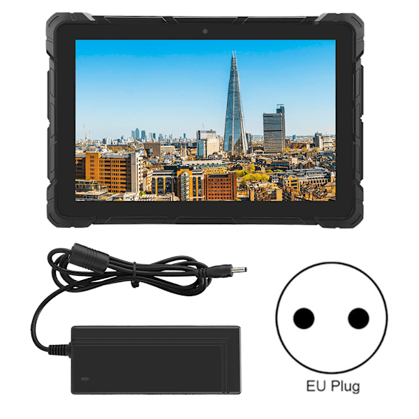 F7 10,1 tum för INTEL Z8350 RK3399 för WIN10 3-säkerhet Tablet 4+64G Med NYCKELkod EU 100-240V
