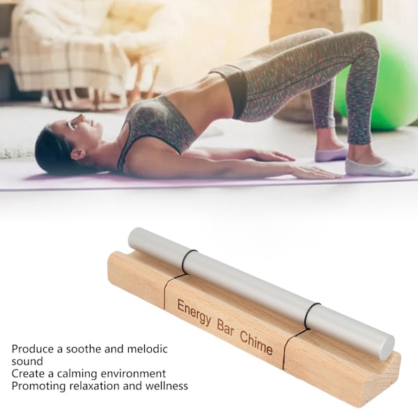 Meditationsklockor Mindfulness Aluminiumlegering Trä Enkelt Ljud Handklocka Musik Klassrumsmaterial för Avkoppling Typ 1