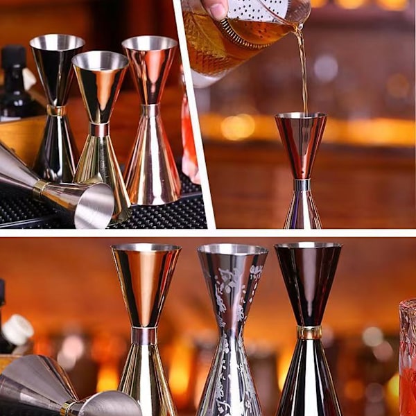 304 Rostfritt stål Cocktail Barverktyg för Bar Hem Bartender
