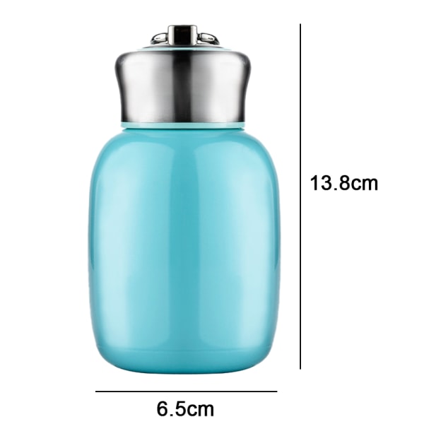 Mini 280ml rustfrit stål vandflaske, isoleret vandflaske