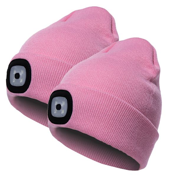 Unisex Beanie Hat med The Light Gaver til venner Genopladelig