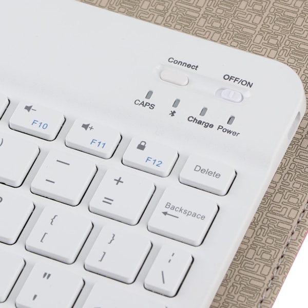 10 tuuman näppäimistö PU nahkakotelo W-telineellä Bluetooth-tabletti Suuri näyttö Matkapuhelin
