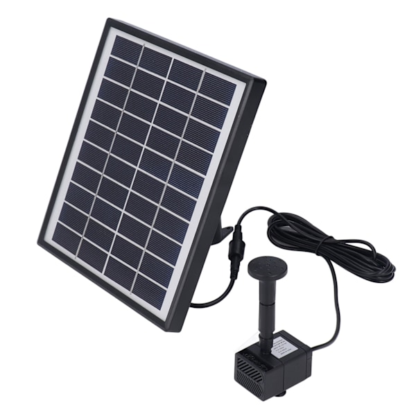 Fågelbad Solcellskit Med Anti-igensättningsfunktion För Pooler, Miljövänlig Solenergi Hög Konverteringseffektivitet Med Härdat Glaspaneler