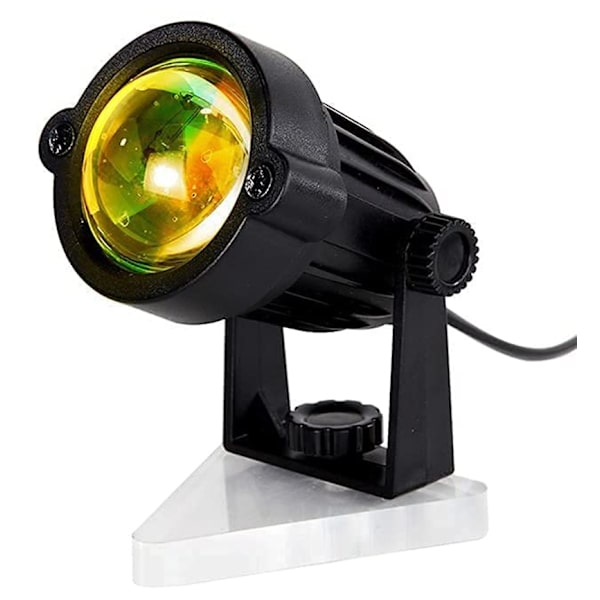 Solnedgangslampe, USB-solprojektionslampe, Projektionslampe mit