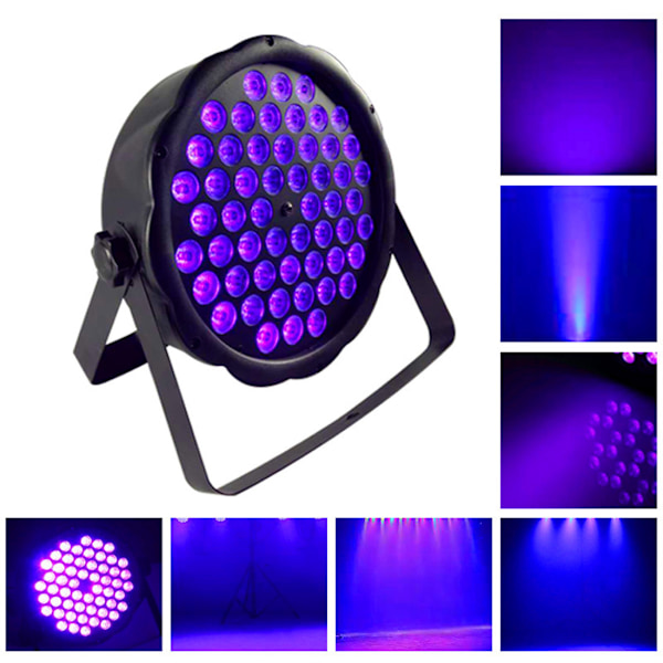 Rgb Led Par Lampor För Fester, Konserter Bröllop Klubbar, Uppladdningsbara Scenlampor Med Dynamiska Färgscener Mångsidiga Belysningslägen, Enkel