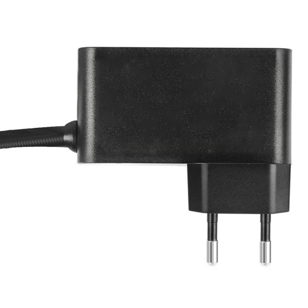 Vit europeisk standard 122V2A nätadapter - rak 3,5*1,35