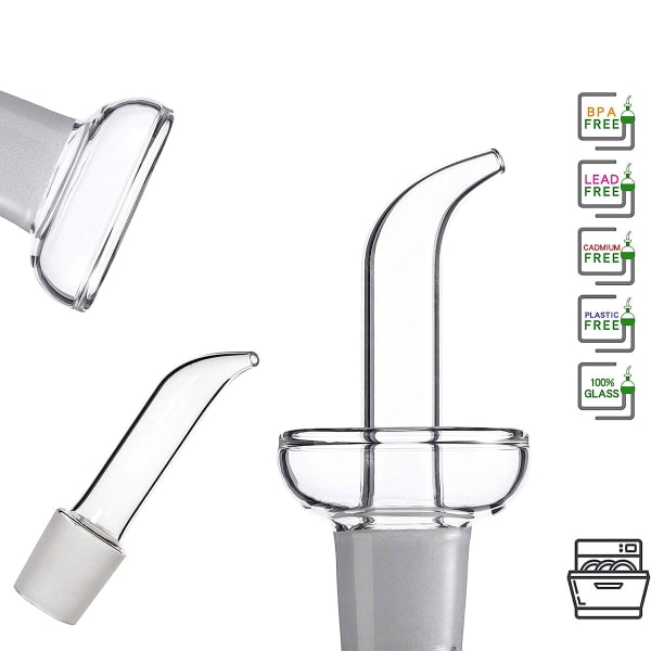 Olivolja dispenser oljeflaska glas droppar inte flaskpip