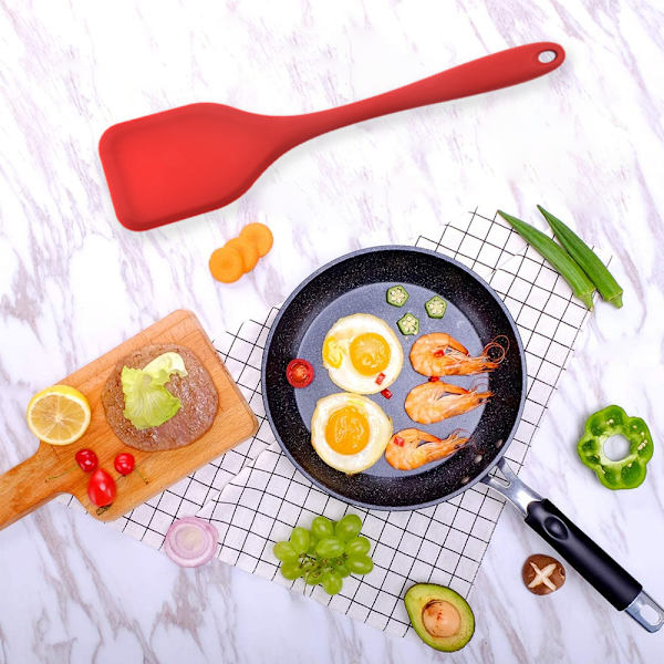 Enkel silikon spatel köksspatel non-stick
