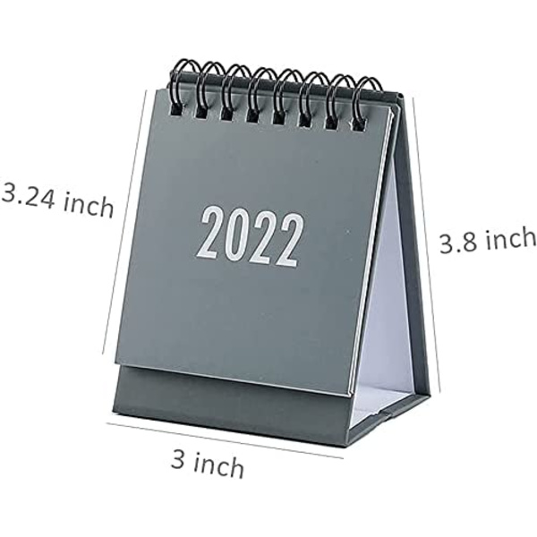 Skrivebords kalender - 2022 Lille skrivebords kalender til planlægning