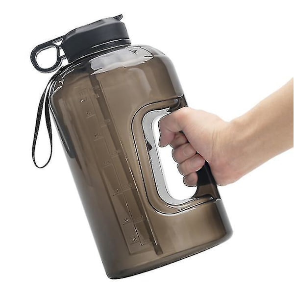 3.78l Sportsflaske 133 Oz Rejse Vandkop Farve Sort