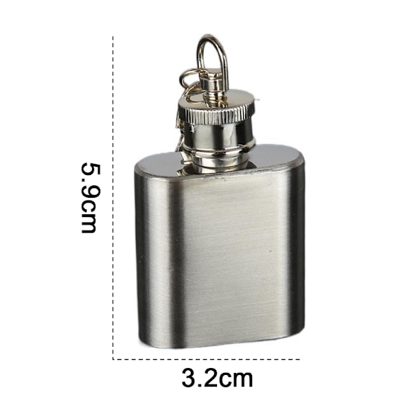 Gaver til gutt/menn/forlover, mini hip flask nøkkelring, vinkanne
