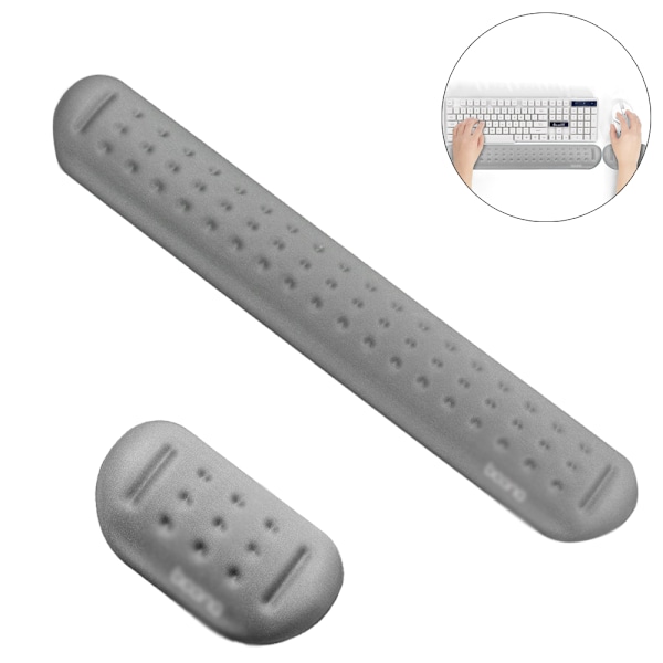 1 sett Memory Foam Musematte Håndleddsstøtte Pute Pude