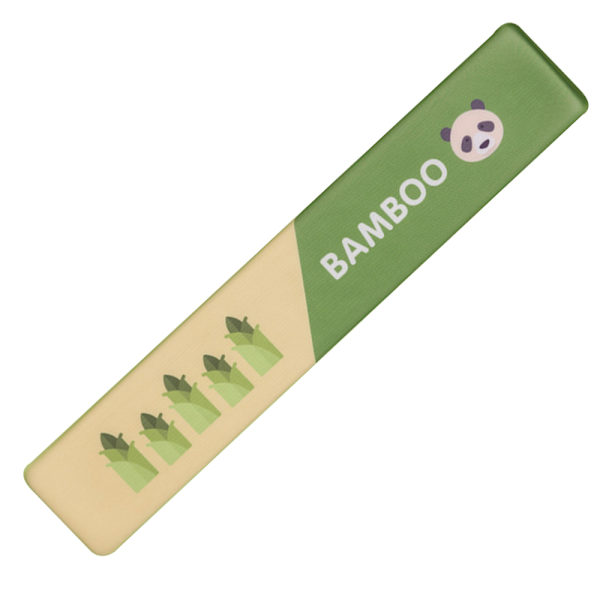 Handledsstöd för tangentbord, halkfri, bambupanda