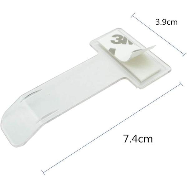 Billet- og parkeringsholder til bil - Billet- og parkeringsholder i plast