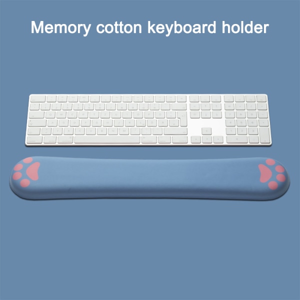 Håndledsstøtte til tastatur skridsikker, sød katteklo
