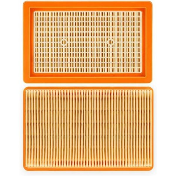 3-pakning med flate plissert filter til Karcher MV4 MV5 MV6 WD4