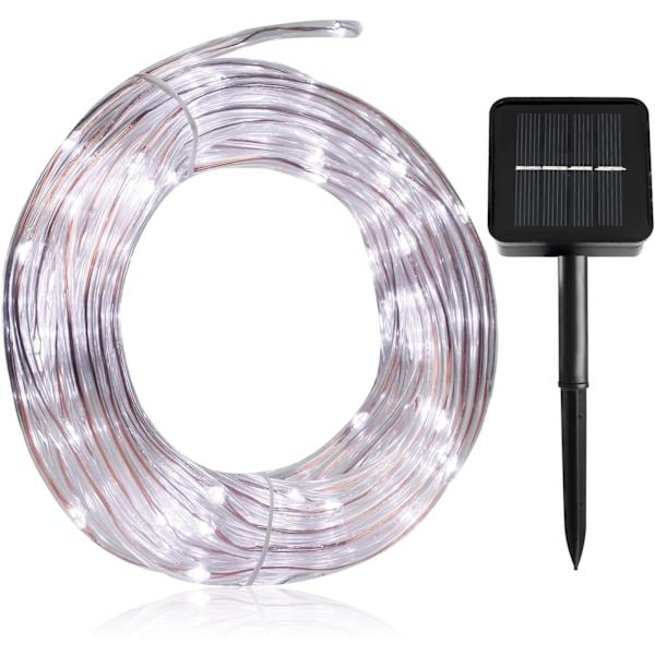 12M 100 LED Ljusslang Solcell, Vattentät IP65 Solcellslampor