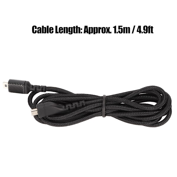 Headset-kabelutskifting Gaming Headset Sound Cord for Steelseries Arctis 3 Arctis 5 Arctis 7 Arctis Pro 4.9ft
