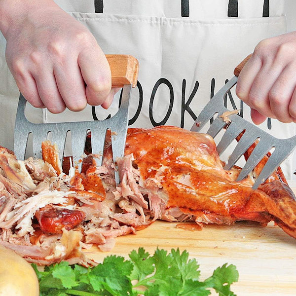 Asdirne Pulled Pork Krallen, Kjøtt Krallen med