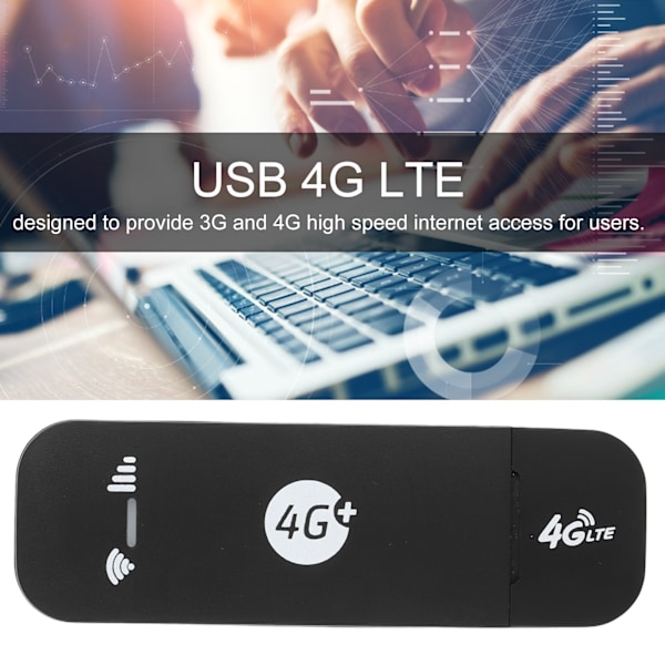 USB 4G LTE-ruter med lavt strømforbruk, lang batterilevetid, liten bærbar SIM WIFI-dongle Ameirica