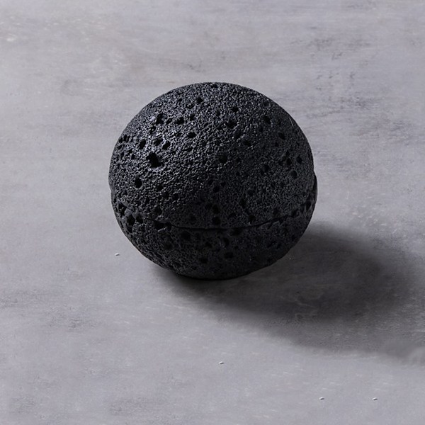Askebæger grå lugtfri design, udendørs askebæger design med låg