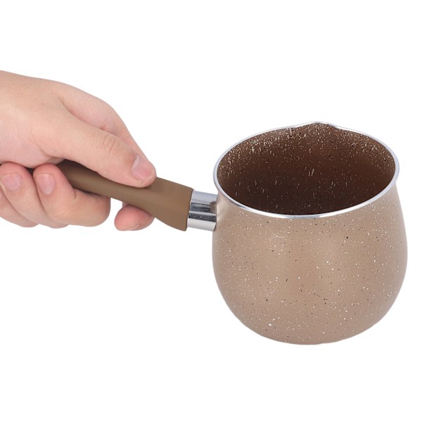 Tålig Mini Mjölkkastrull, Non-stick Köksredskap i Aluminiumlegering för Enkel Rengöring och Multifunktionell Användning