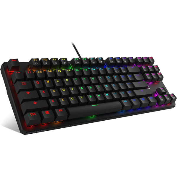 Tecware Phantom 87 Key Mekaniskt tangentbord, RGB-led, Outemu