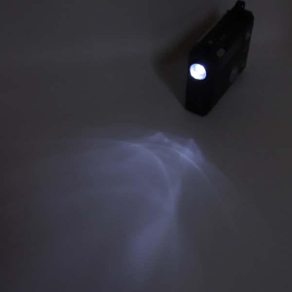Handvevradio AM FM SW Multi Band LED Nödradio med MP3-uppspelning U-diskslagringskortplats