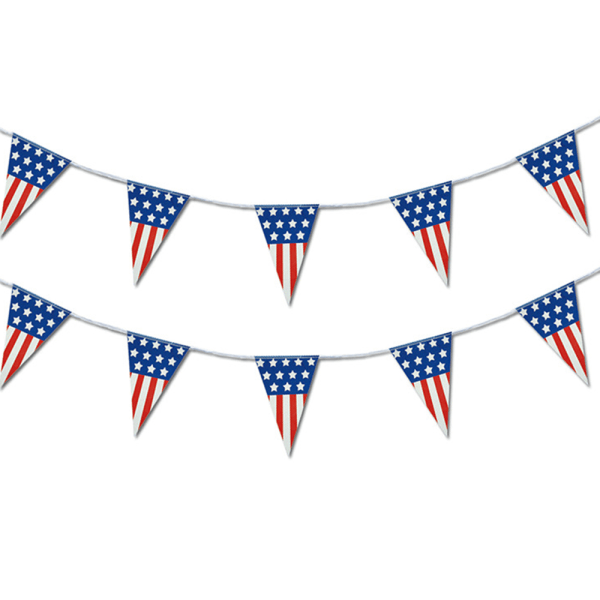 8M Amerikan lippu Banner 25PCS Amerikan lippu, Itsenäisyyspäivä