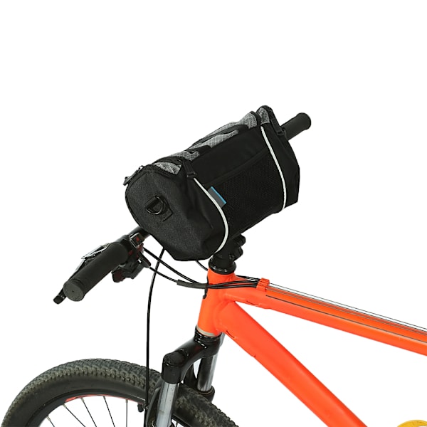 ROSWHEEL Udendørs Cykel Hovedtaske Cykel Styrtaske (Sølv Sort)