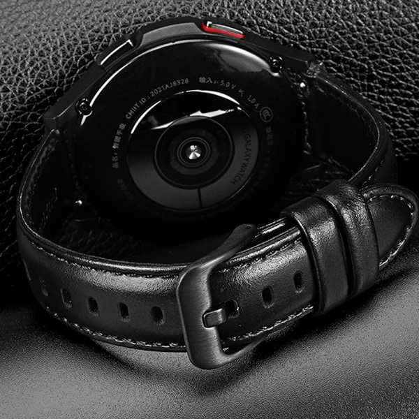 Nahkainen watch 20mm/22mm yhteensopiva Samsungin kanssa