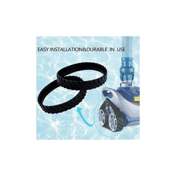R0526100 MX8 MX6 Erstatningsbælter til Baracuda Poolrensere (2 stk.)
