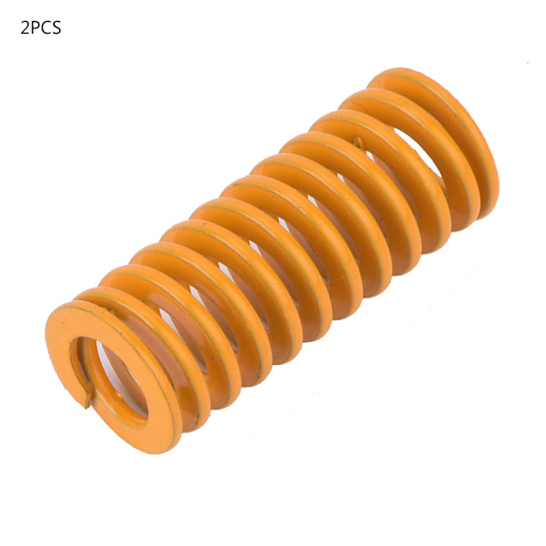 2 st OD 10mm ID 5mm Hög Precisions Stål Gul Låg Last Form Dörrfjäder (TF10*50mm)
