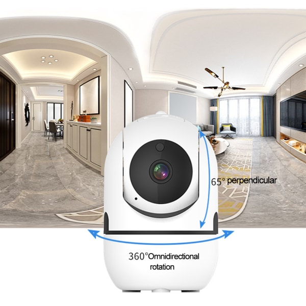 Inomhussäkerhetskamera WiFi-kamera för hemsäkerhet, IP-kamera