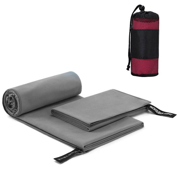 Udendørs Mikrofiber Camping Håndklæde Hurtigtørrende Letvægts - Quic