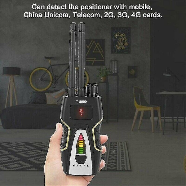 Pro Rf Spy Bug Detector Frequency Scanner Sweeper Gps Buggar