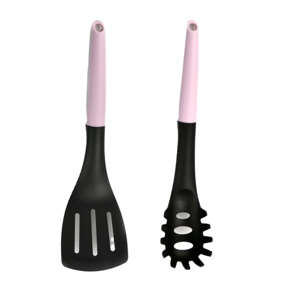 Pink nylon spatula non-stick pan special cooking colander